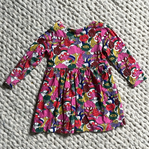 Mini Boden mushroom dress size 18-24m - Picture 2 of 2